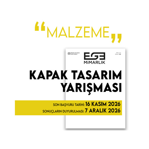 EGE MİMARLIK DERGİSİ KAPAK YARIŞMASI 2026