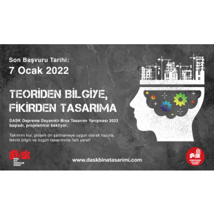 DASK Depreme Dayanıklı Bina Tasarımı Yarışması 2022