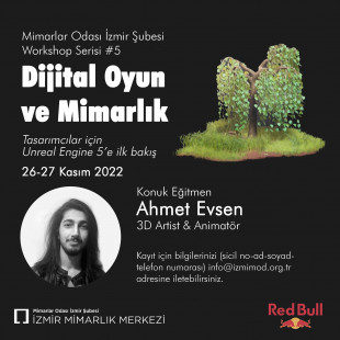 Dijital Oyun ve Mimarlık: Tasarımcılar için Unreal Engine 5'e ilk bakış