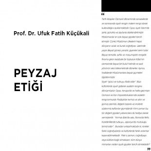 Peyzaj Etiği