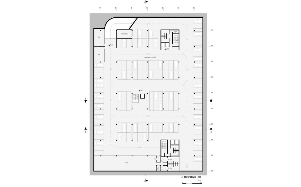 1. Mansiyon - Kuşadası Belediyesi Hizmet Binası Mimari Proje Yarışması