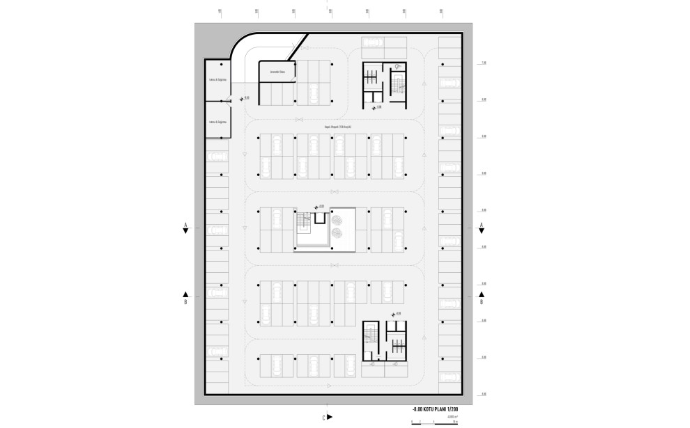 1. Mansiyon - Kuşadası Belediyesi Hizmet Binası Mimari Proje Yarışması