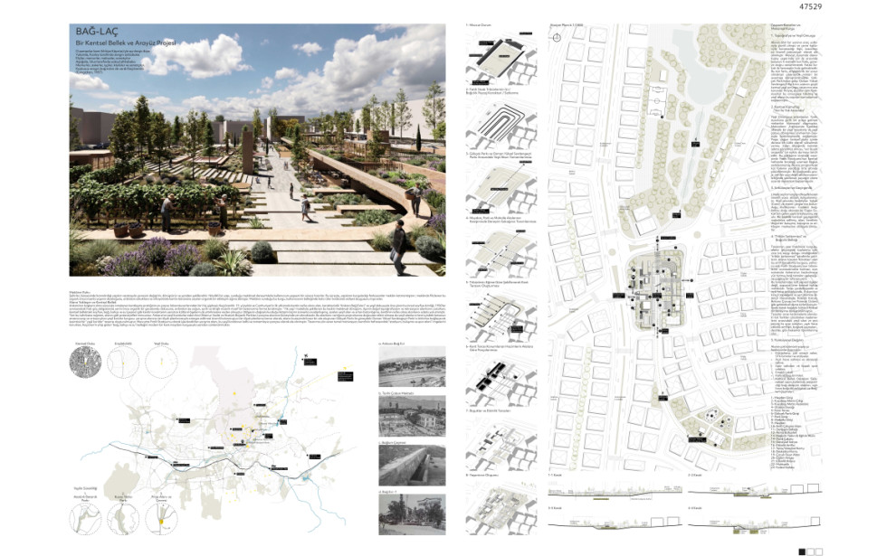Eşdeğer Ödül (47529) - Ankara Keçiören Belediyesi Fatih Stadı Alanı Tasarımı Fikir Projesi Yarışması