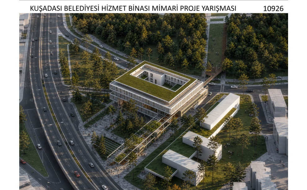 2. Mansiyon - Kuşadası Belediyesi Hizmet Binası Mimari Proje Yarışması