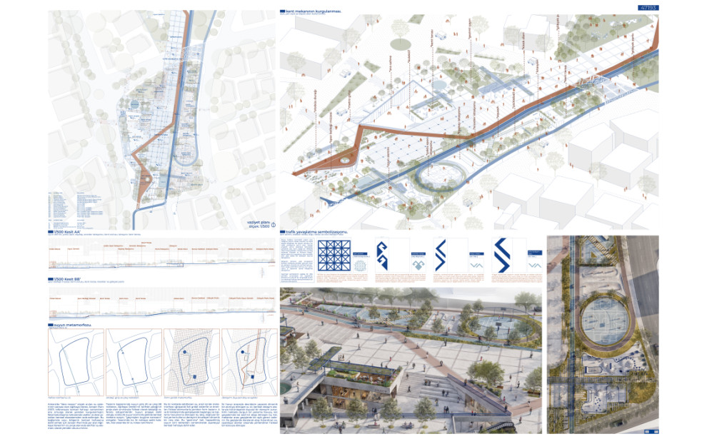 Eşdeğer Ödül (47193 ) - Ankara Keçiören Belediyesi Fatih Stadı Alanı Tasarımı Fikir Projesi Yarışması