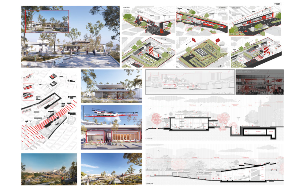 Mansiyon (92681) - Ankara Keçiören Belediyesi Fatih Stadı Alanı Tasarımı Fikir Projesi Yarışması