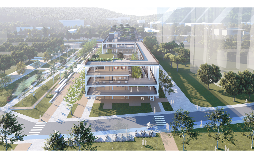İzmir Sürdürülebilirlik Merkezi (S-Hub) Mimari Proje Yarışması 3. Mansiyon