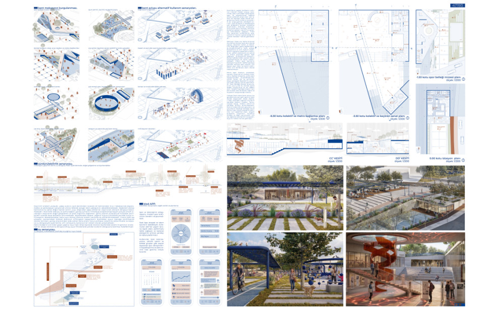 Eşdeğer Ödül (47193 ) - Ankara Keçiören Belediyesi Fatih Stadı Alanı Tasarımı Fikir Projesi Yarışması