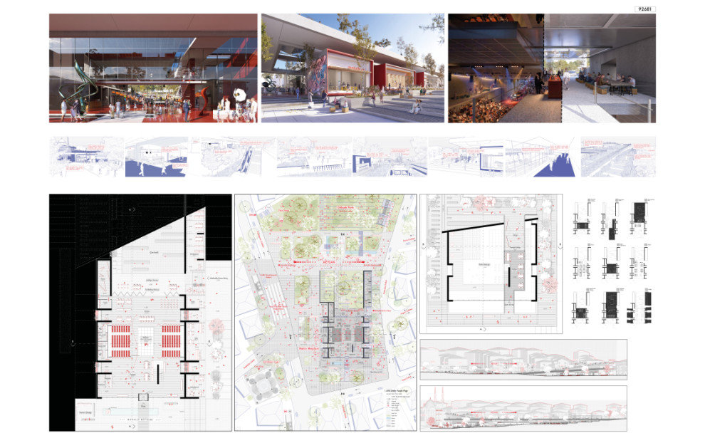 Mansiyon (92681) - Ankara Keçiören Belediyesi Fatih Stadı Alanı Tasarımı Fikir Projesi Yarışması