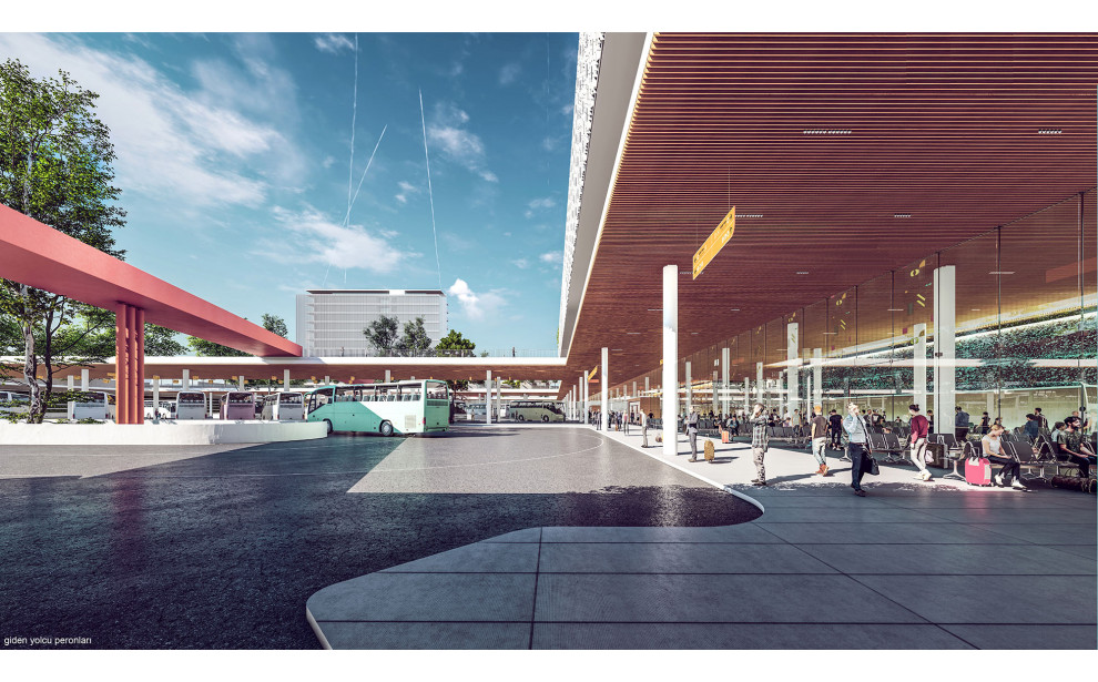 3. ÖDÜL, İzmir Büyükşehir Belediyesi Ana Transfer Merkezi Mimari Proje Yarışması