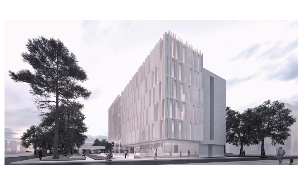 2. ÖDÜL, Torbalı Belediyesi Belediye Hizmet Binası Pazaryeri ve Otopark ile Yakın Çevresi Ulusal Mimari Proje Yarışması