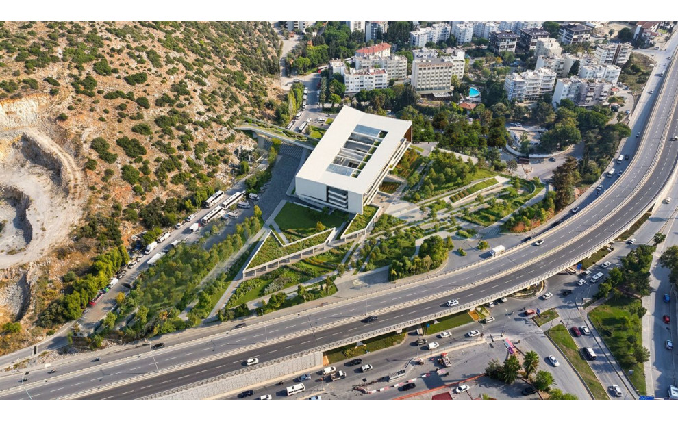 1. Mansiyon - Kuşadası Belediyesi Hizmet Binası Mimari Proje Yarışması