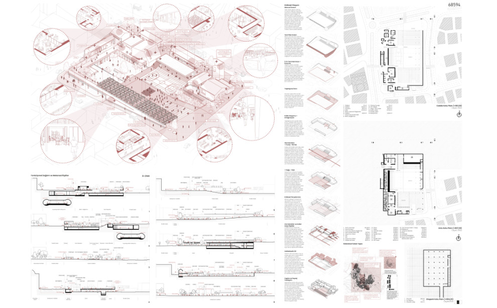 Mansiyon (68594) - Ankara Keçiören Belediyesi Fatih Stadı Alanı Tasarımı Fikir Projesi Yarışması