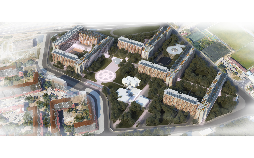 International Competition For The Student City Complex In Novi Beograd