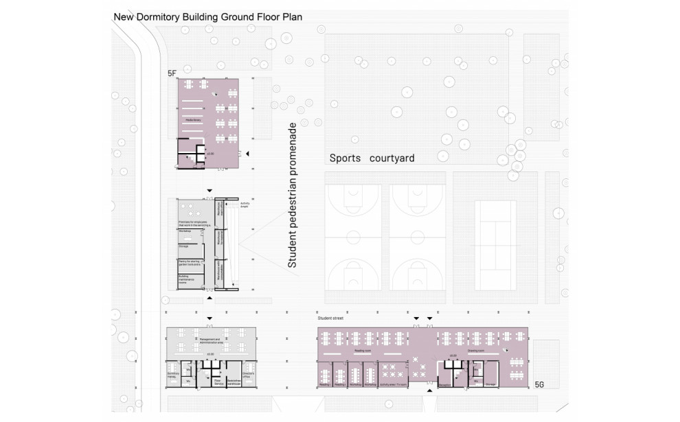 International Competition For The Student City Complex In Novi Beograd