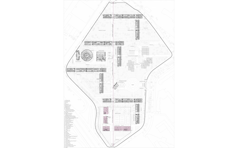 International Competition For The Student City Complex In Novi Beograd