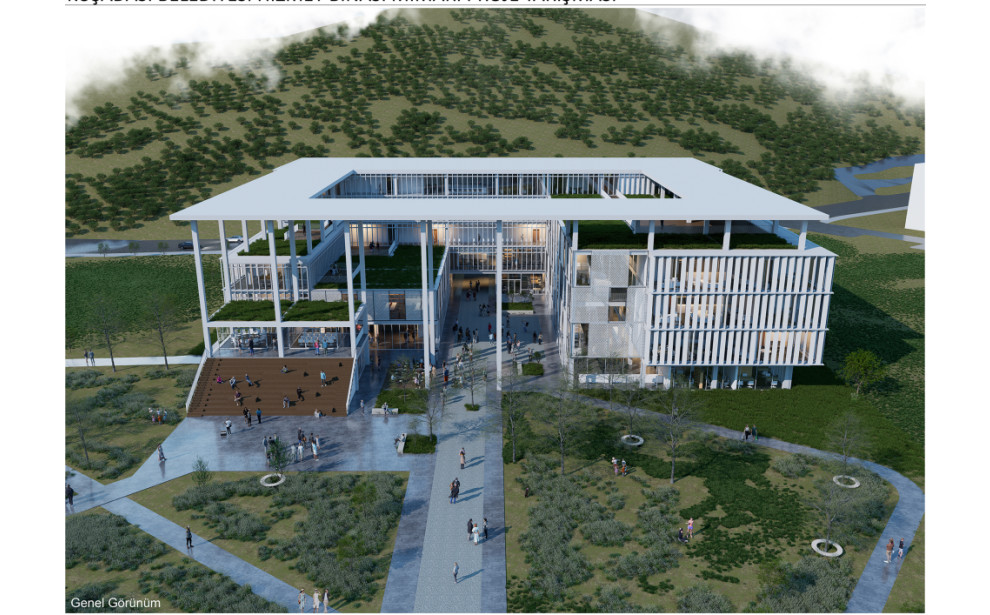 Satınalma - Kuşadası Belediyesi Hizmet Binası Mimari Proje Yarışması