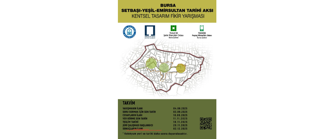 Bursa Setbaşı–Yeşil Tarihi Aksı Kentsel Tasarım Fikir Yarışması