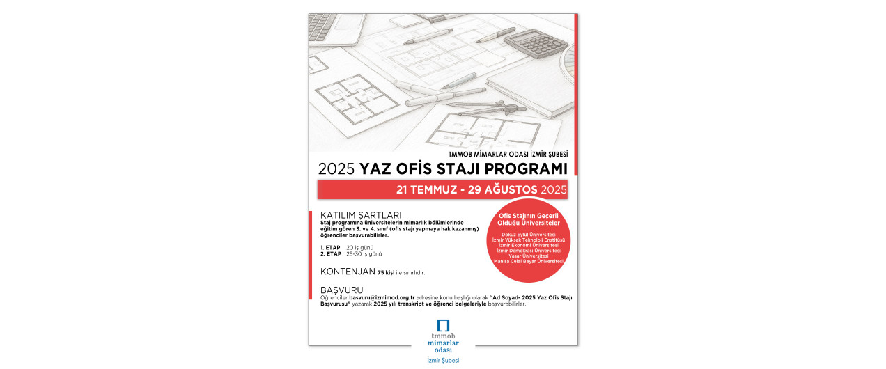 2025 YAZ OFİS STAJI PROGRAMI