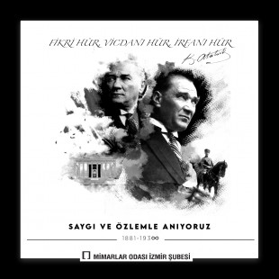 Büyük Önder Mustafa Kemal Atatürk'ü bir kez daha saygı, sevgi ve özlemle anıyoruz...