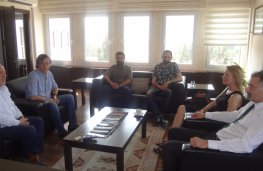 Mimarlar Odası İzmir Şubesi İzmir Çevre ve Şehircilik İl Müdürlüğü'ne Ziyarette Bulundu
