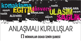 Mimarlar Odası İzmir Şubesi Anlaşmalı Kuruluşlar