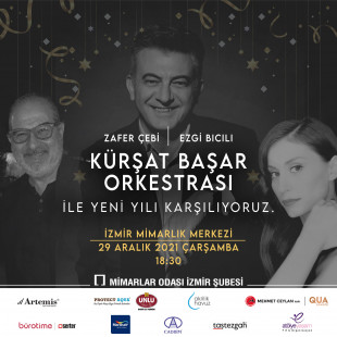 2022 Yeni Yıl Kokteyli 29 Aralık Çarşamba İzmir Mimarlık Merkezi'nde Gerçekleşecek