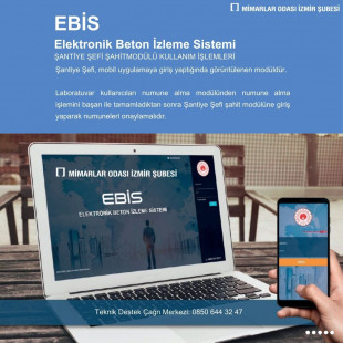 Bilgilendirme: Elektronik Beton İzleme Sistemi (EBİS)