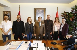 Şube Yönetim Kurulumuz Konak Belediye Başkanı Mimar Abdül Batur’u Ziyaret Etti