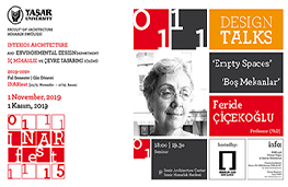 "Boş Mekanlar" Feride Çiçekoğlu Semineri
