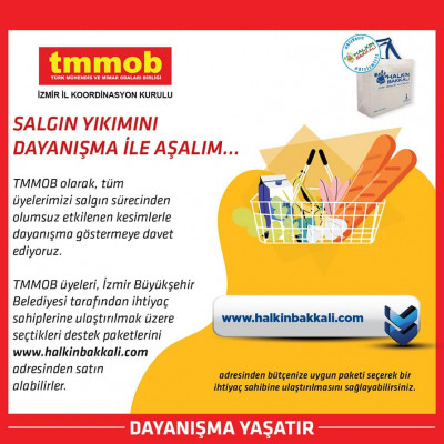 TMMOB İKK, Üyelerini Salgın Günlerinde Dayanışmaya Çağırıyor: halkinbakkali.com