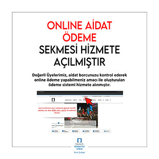 Online Aidat Ödeme Sekmesi Hizmete Açılmıştır