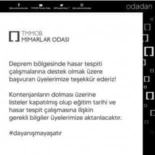 HASAR TESPİT ÇALIŞMALARI
