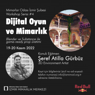Dijital Oyun ve Mimarlık: Blender ve Substance ile game-ready prop üretimi