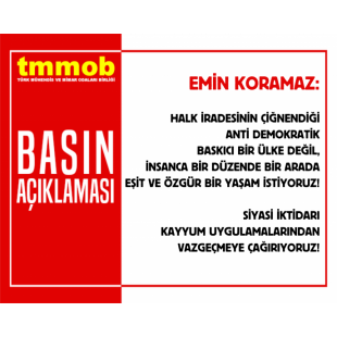 HALK İRADESİNİN ÇİĞNENDİĞİ ANTİDEMOKRATİK BASKICI BİR ÜLKE DEĞİL, İNSANCA BİR DÜZENDE BİR ARADA EŞİT VE ÖZGÜR BİR YAŞAM İSTİYORUZ!