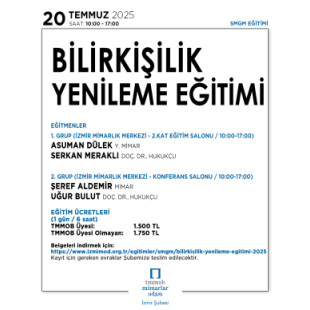 BİLİRKİŞİLİK YENİLEME EĞİTİMİ - 2025