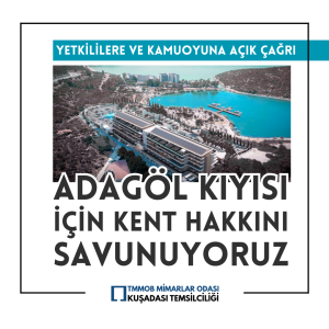 ADAGÖL KIYISI İÇİN KENT HAKKINI SAVUNUYORUZ!