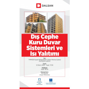 Dalsan Dış Cephe Kuru Duvar Sistemleri ve Isı Yalıtım Semineri