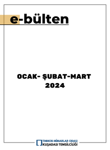 e-BÜLTEN  |  OCAK - ŞUBAT - MART