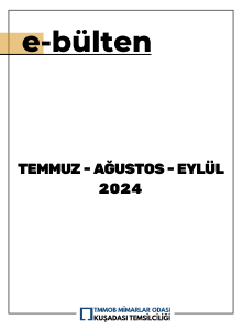 e-BÜLTEN | TEMMUZ - AĞUSTOS - EYLÜL